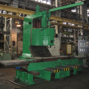 Станок вертикально-фрезерный с крестовым столом модели 65А80ПМФ4-11 с ЧПУ